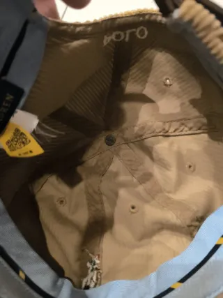 Gorra Pana Ralph Lauren Beige