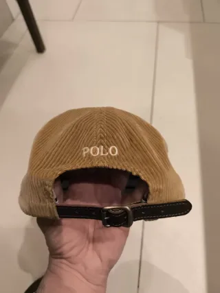 Gorra Pana Ralph Lauren Beige
