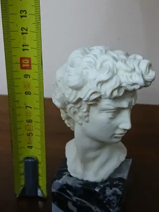 Busto David Casea fermacarte vintage