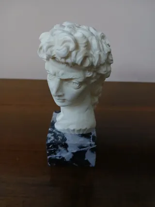 Busto David Casea fermacarte vintage