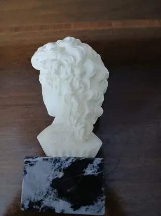 Busto David Casea fermacarte vintage