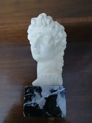 Busto David Casea fermacarte vintage