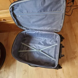 Maleta de viaje 6 ruedas negra