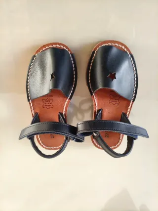 Menorquinas azul marino Talla 27