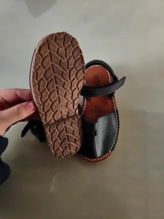 Menorquinas azul marino Talla 27