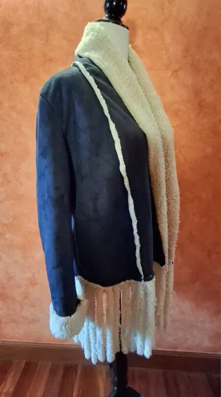 Cazadora Nana Love azul y blanco