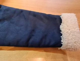 Cazadora Nana Love azul y blanco