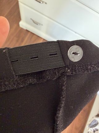 Pantalón premamá negro