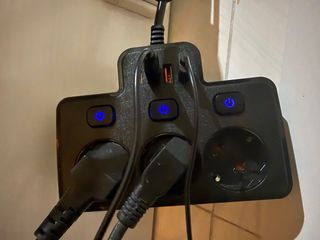 Set de 2 Regleta Europea USB 2 pines, extenciones