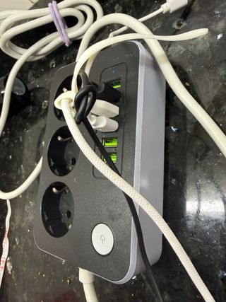 Set de 2 Regleta Europea USB 2 pines, extenciones