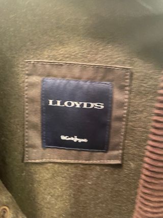 Parka estilo Barbour verde