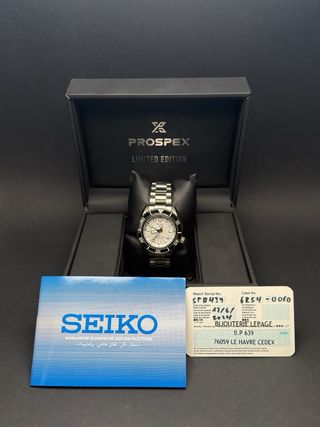 Reloj Seiko GMT SPB439J1Save the Ocean Ed.Limitada