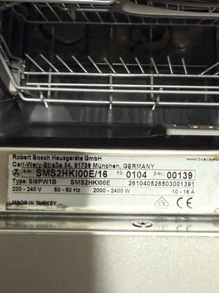 Lavavajillas Bosch Serie 2