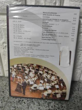 DVD Concerto Banda Guardia di Finanza 233° Annuale