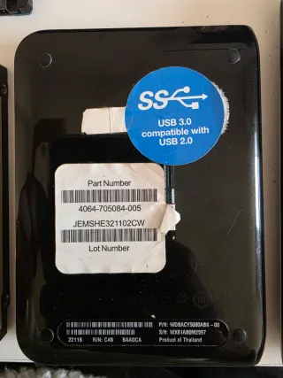 Lote 5 Discos Duros HDD Seagate Toshiba Kraun y WD