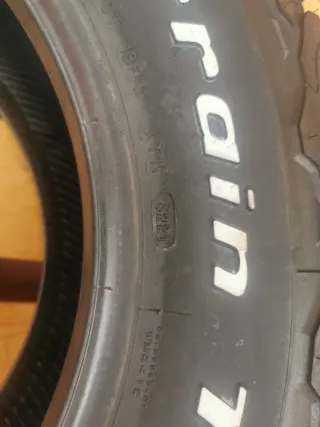 3 Neumáticos BFGoodrich 245/75-16 Ko2