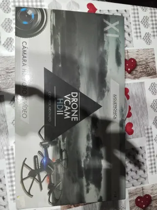 Dron Negro en Perfecto Estado