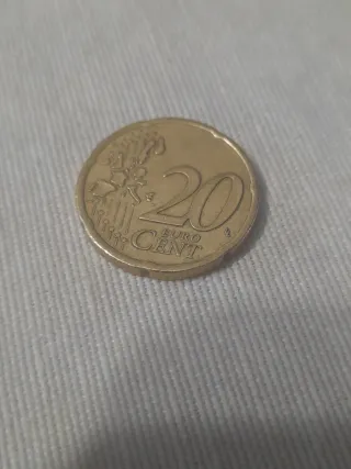 Moneda 20 céntimos Grecia 2002