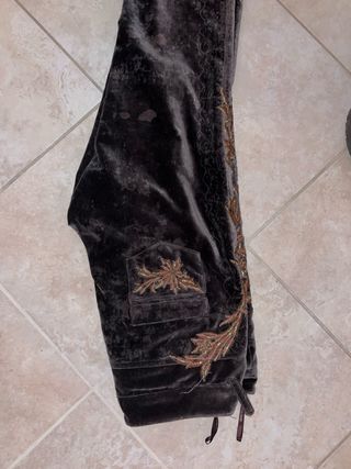 Pantaloni firmati Roberto Cavalli vintage uomo 44
