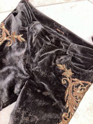 Pantaloni firmati Roberto Cavalli vintage uomo 44