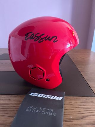 Casco Esquí Infantil EASSUN Rojo 57-59cm