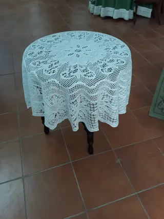 Due antichi tappeti all'uncinetto