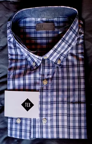 3 Camisas Oxford Hombre Talla XL Nuevas