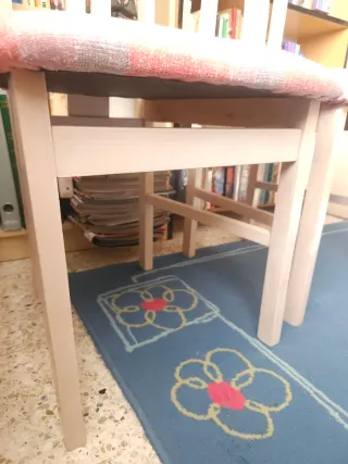 2 Sillas Comedor- Cocina blancas