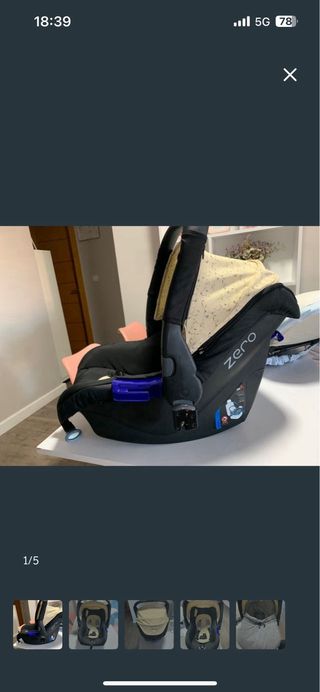 Cochecito Jane Kawai Duo 2021 LOTE BEBE 3 piezas