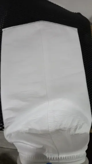 Filtro industrial blanco