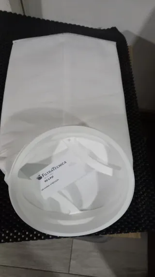 Filtro industrial blanco