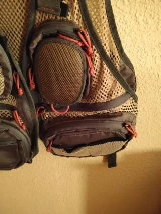 Chaleco de pesca multi-bolsillos
