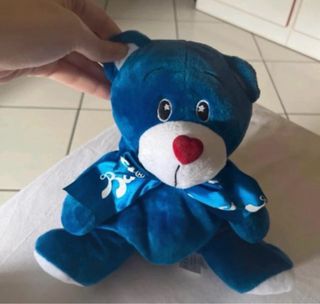 Peluche Orsetto Baci Perugina Blu