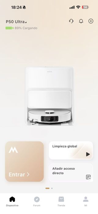 Mova P50 Ultra Robot Aspirador y Mopa