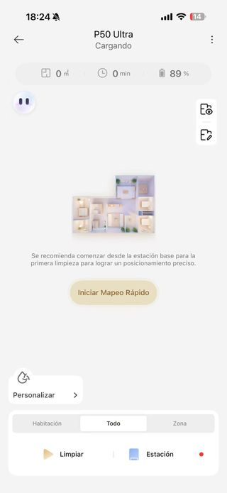 Mova P50 Ultra Robot Aspirador y Mopa