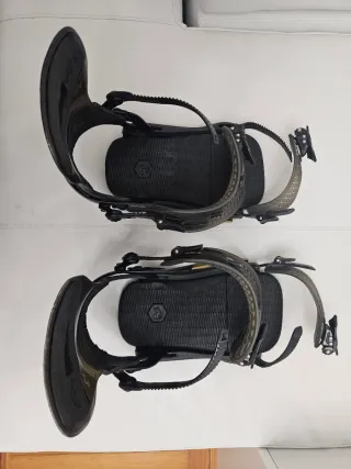 FIJACIONES SNOWBOARD ROME BLACK LABEL TALLA L/XL