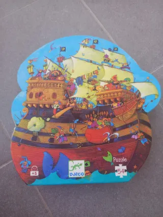 Puzzle Djeco El barco de Barbarroja