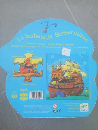 Puzzle Djeco El barco de Barbarroja