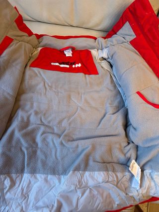 Traje de esquí rojo Talla 10