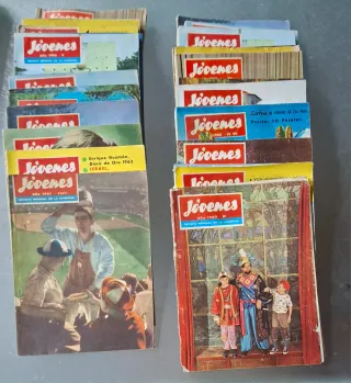 26 revistas de Jóvenes años 60