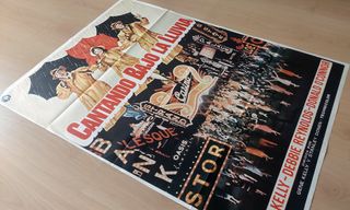 Cartel original Cantando bajo la lluvia (1952)