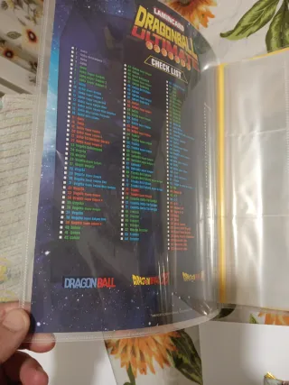 Raccoglitore Dragonball Ultimate+20 bustine nuove