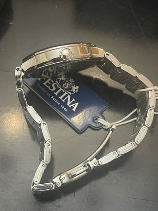 Orologio Festina Cronografo Donna Argento Bianco