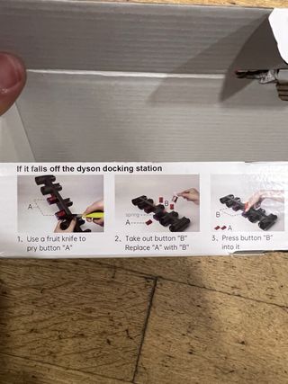 Suporte de Acessórios para Aspirador Dyson (V7, V8