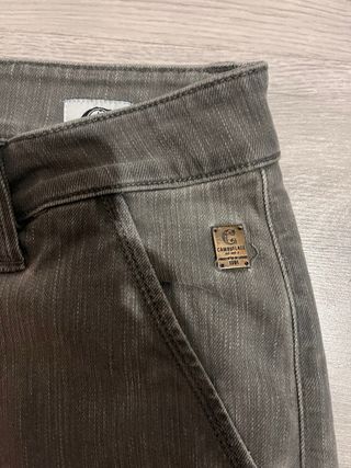 Jeans grigio-verdi camouflage