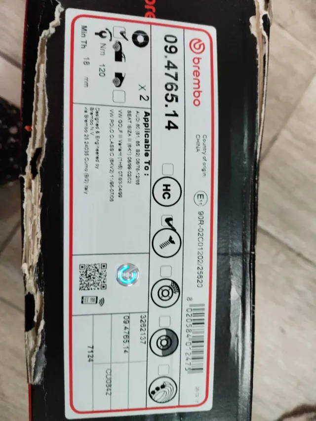 Discos de Freno Brembo Grupo VAG