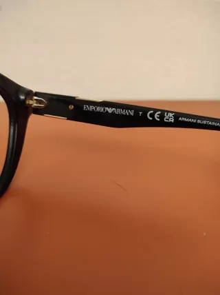 Montatura Occhiali Emporio Armani Nera
