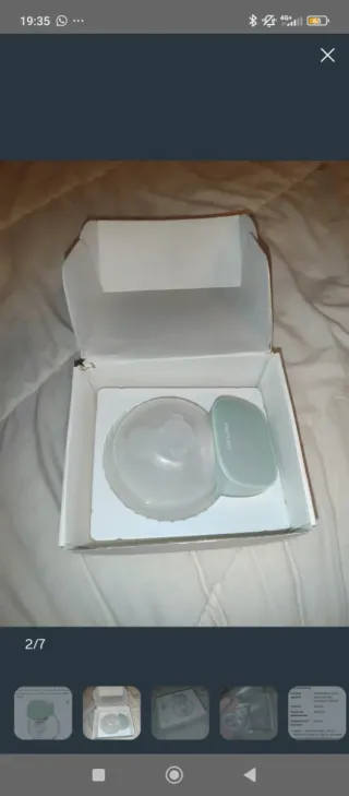 Sacaleches Eléctrico Momcozy Verde