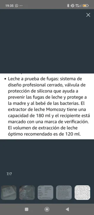 Sacaleches Eléctrico Momcozy Verde