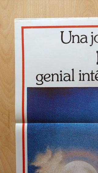 Cartel original Teen Wolf (De pelo en pecho 1985)